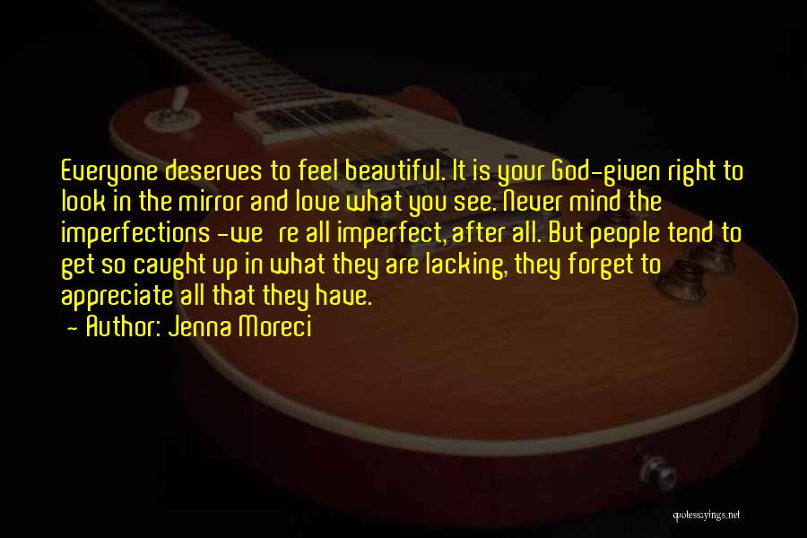 You're All Beautiful Quotes By Jenna Moreci