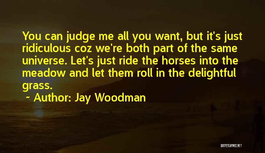 You're All The Same Quotes By Jay Woodman