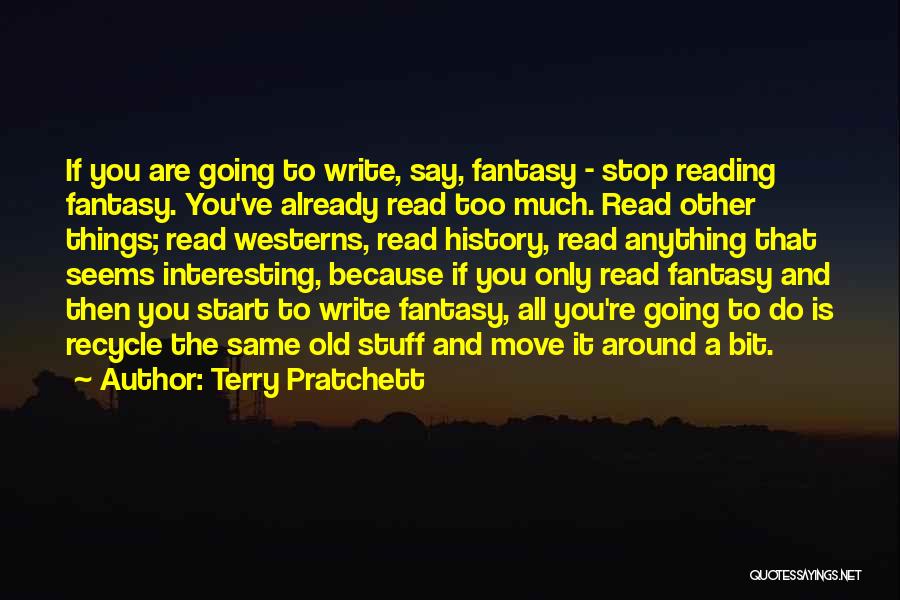 You're All The Same Quotes By Terry Pratchett