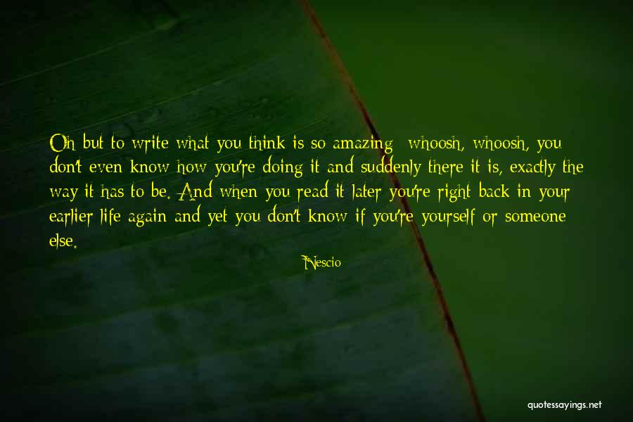 You're Amazing Quotes By Nescio