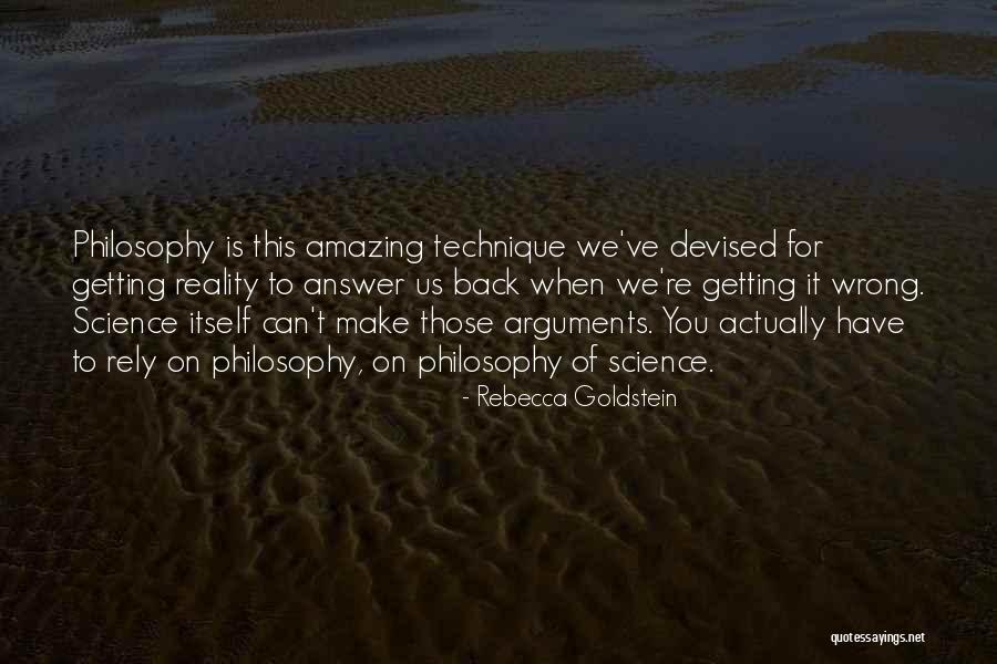 You're Amazing Quotes By Rebecca Goldstein