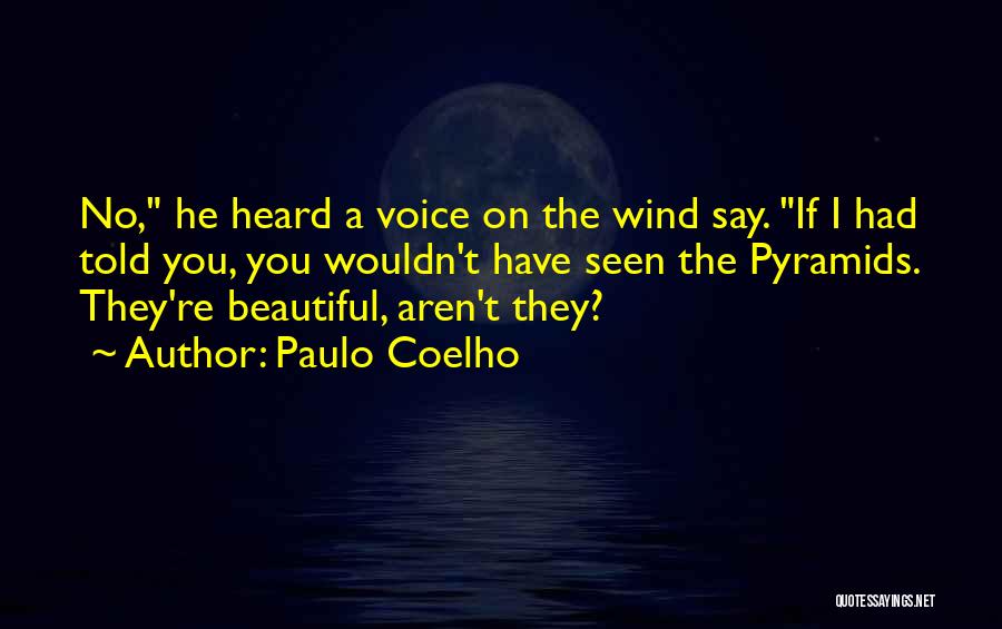 You're Beautiful Quotes By Paulo Coelho
