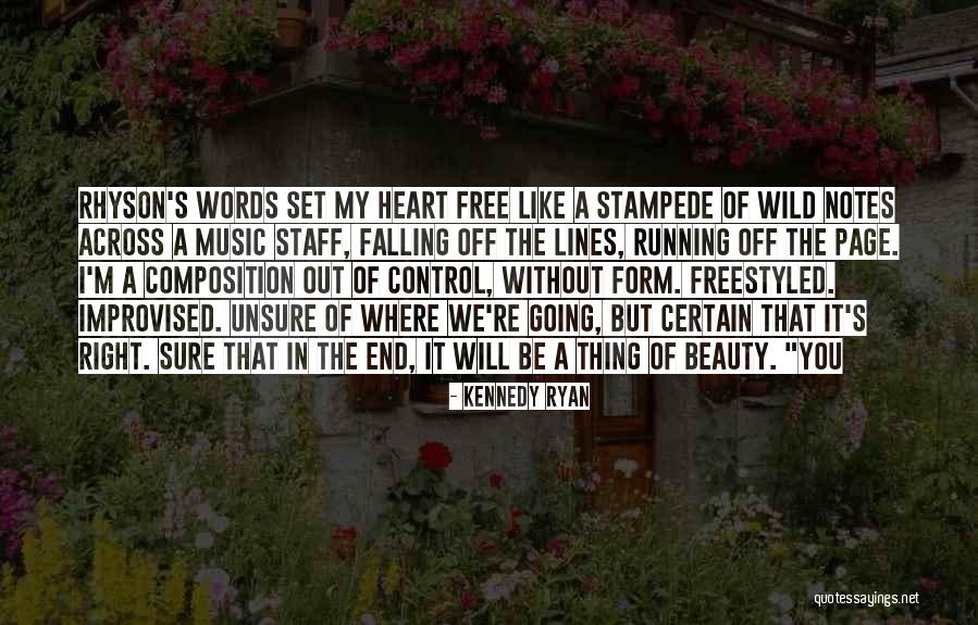 You're Beauty Quotes By Kennedy Ryan