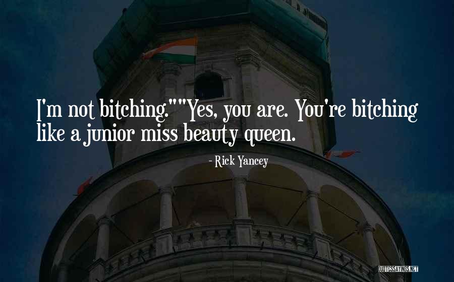 You're Beauty Quotes By Rick Yancey