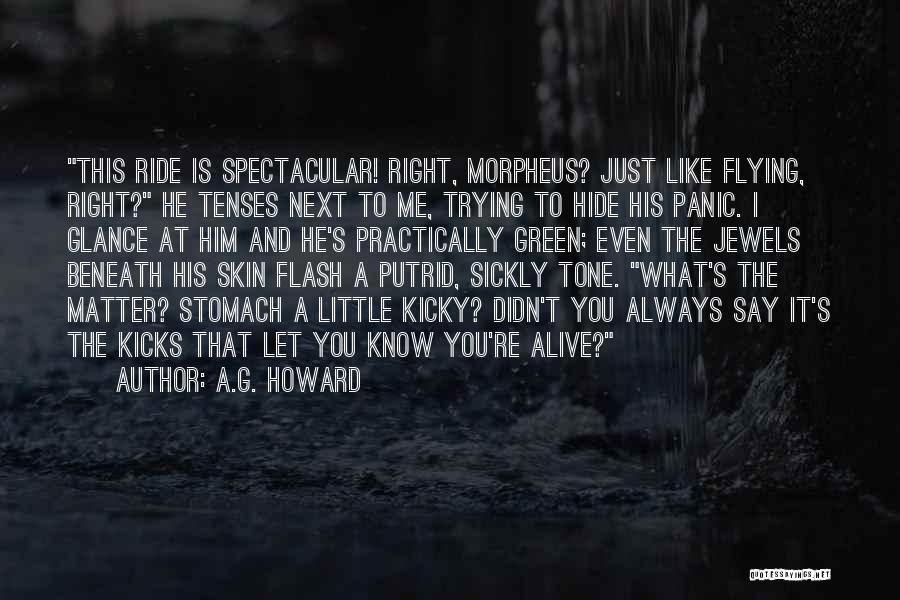You're Beneath Me Quotes By A.G. Howard