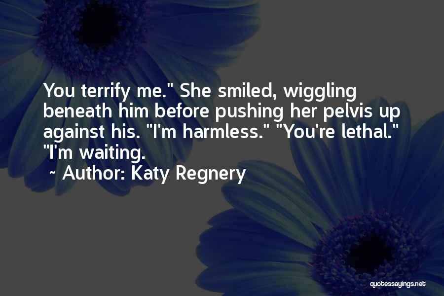 You're Beneath Me Quotes By Katy Regnery