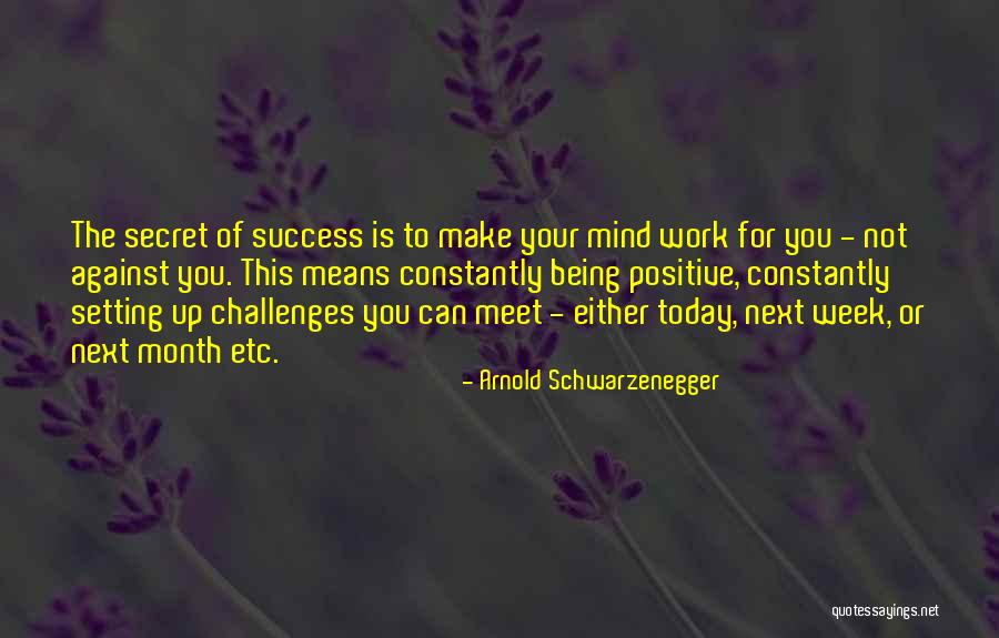 You're Constantly On My Mind Quotes By Arnold Schwarzenegger You're Constantly On My Mind Quotes By Arnold Schwarzenegger