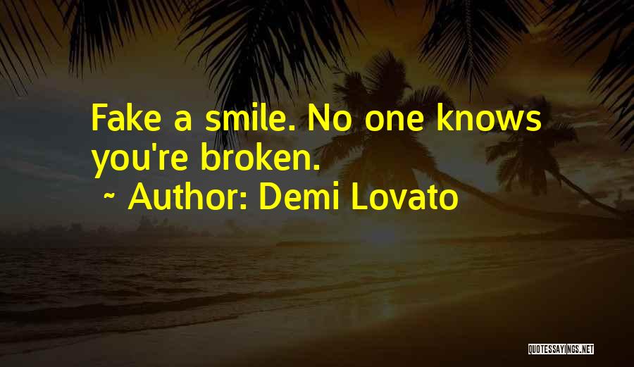 You're Fake Quotes By Demi Lovato