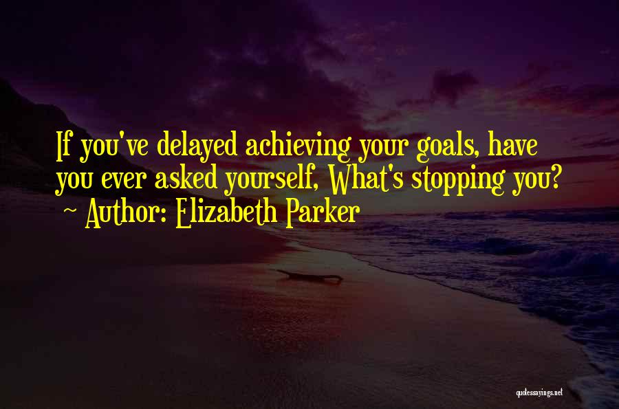 You're Finally Home Quotes By Elizabeth Parker