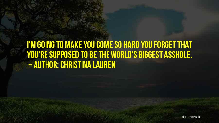 You're Hard To Forget Quotes By Christina Lauren