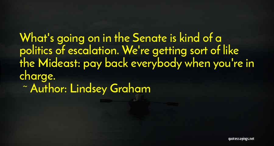 You're In Charge Quotes By Lindsey Graham