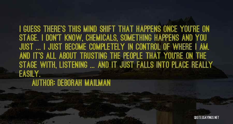 You're In Control Quotes By Deborah Mailman