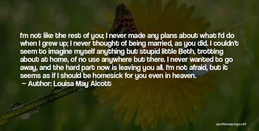 You're In Heaven Now Quotes By Louisa May Alcott