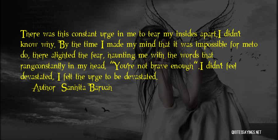 You're In My Mind Quotes By Sanhita Baruah