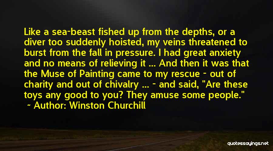 You're In My Veins Quotes By Winston Churchill