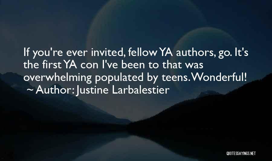 You're Invited Quotes By Justine Larbalestier