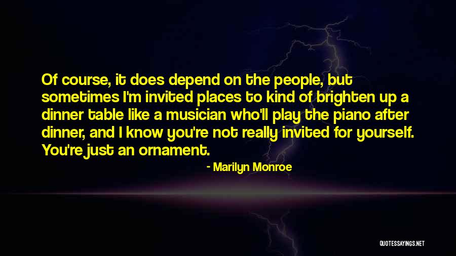 You're Invited Quotes By Marilyn Monroe