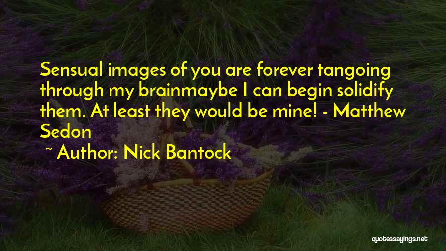You're Mine Forever Quotes By Nick Bantock