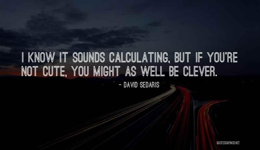 You're Not Cute Quotes By David Sedaris You're Not Cute Quotes By David Sedaris