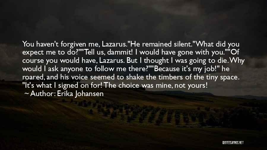 You're Not Forgiven Quotes By Erika Johansen