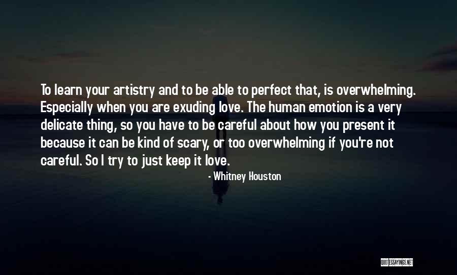 You're Not Perfect Love Quotes By Whitney Houston You're Not Perfect Love Quotes By Whitney Houston
