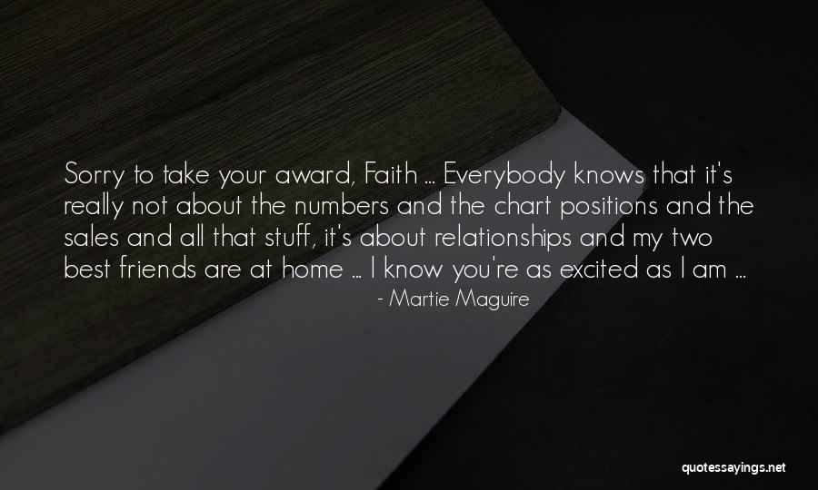 You're Not Sorry Quotes By Martie Maguire