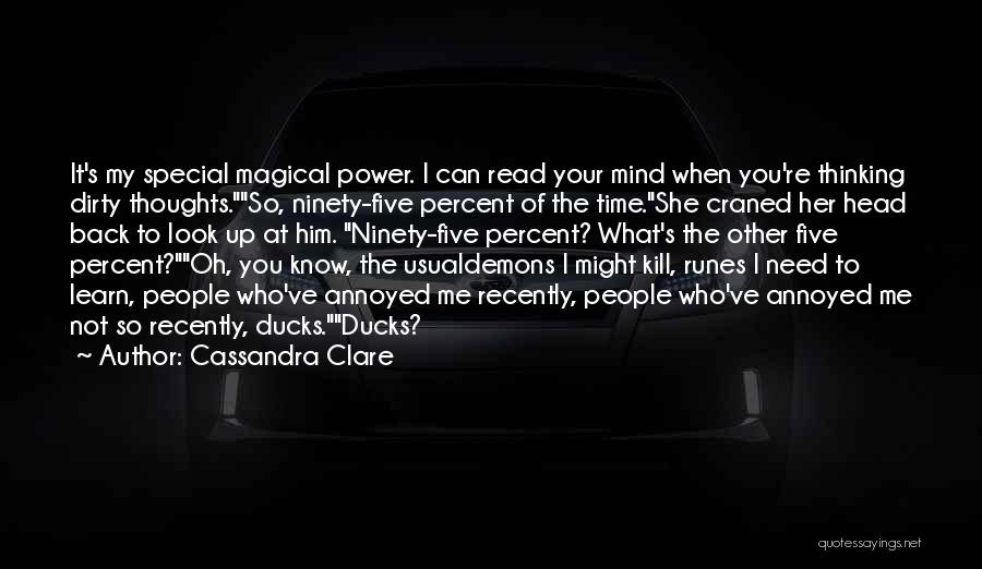 You're Not Special Quotes By Cassandra Clare