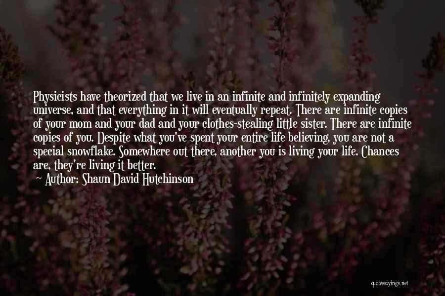You're Not Special Quotes By Shaun David Hutchinson