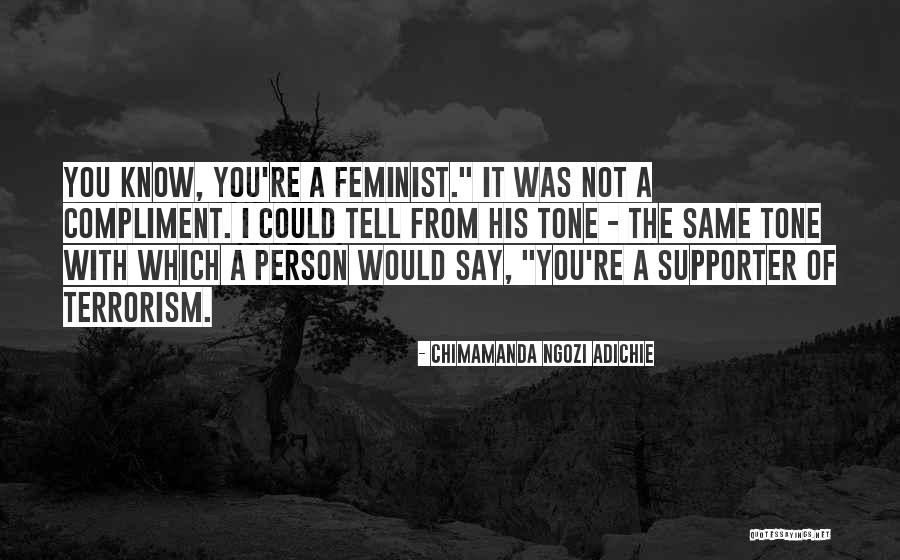 You're Not The Same Person Quotes By Chimamanda Ngozi Adichie