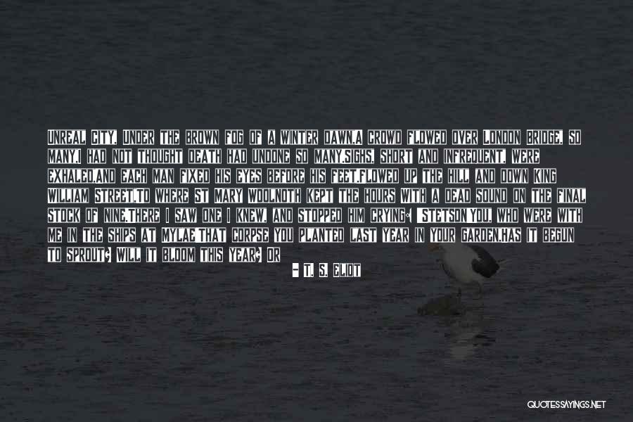 You're Not Who I Thought You Were Quotes By T. S. Eliot