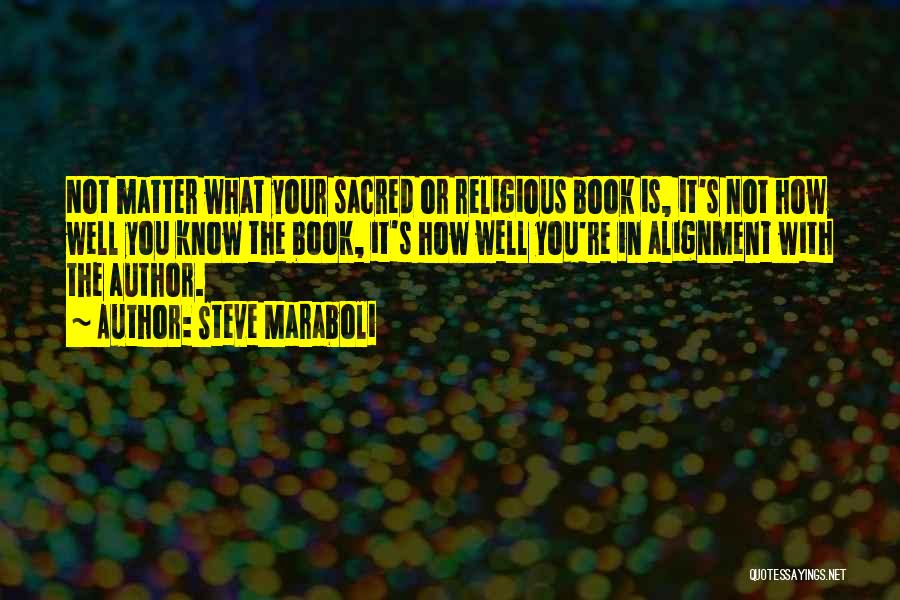 You're Not You Book Quotes By Steve Maraboli