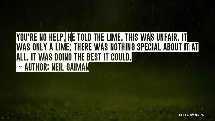 You're Nothing Special Quotes By Neil Gaiman