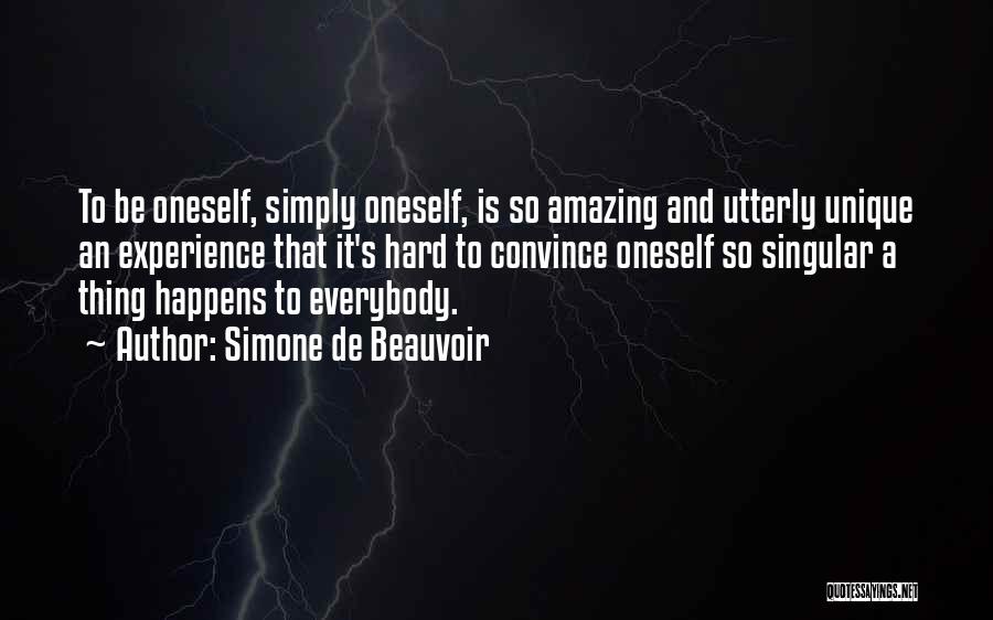 You're Simply Amazing Quotes By Simone De Beauvoir