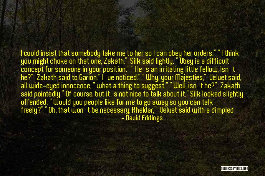 You're So Irritating Quotes By David Eddings You're So Irritating Quotes By David Eddings