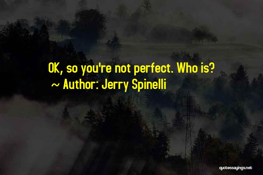 You're So Perfect Quotes By Jerry Spinelli