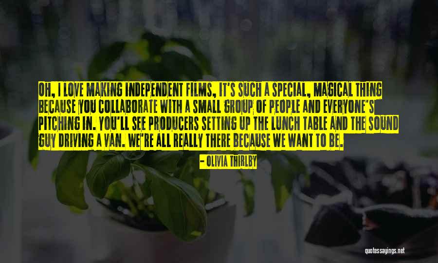You're Special Because Quotes By Olivia Thirlby You're Special Because Quotes By Olivia Thirlby