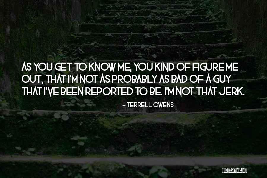 You're Such A Jerk Quotes By Terrell Owens