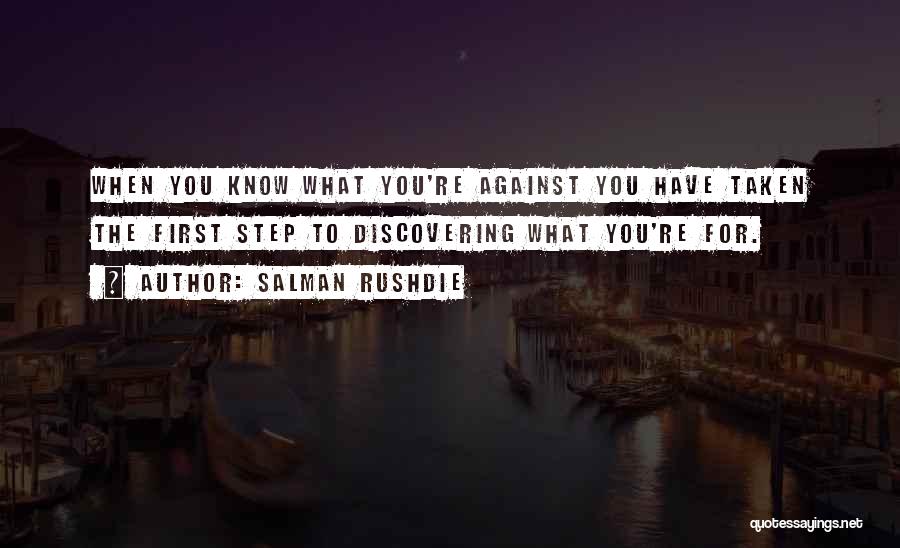 You're Taken Quotes By Salman Rushdie