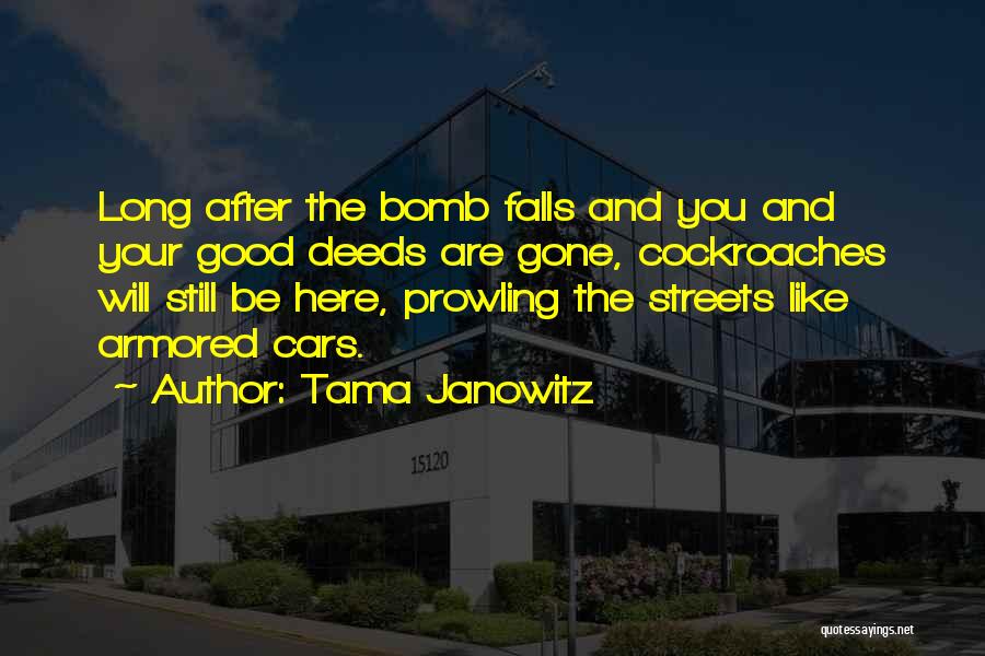 You're The Bomb Quotes By Tama Janowitz