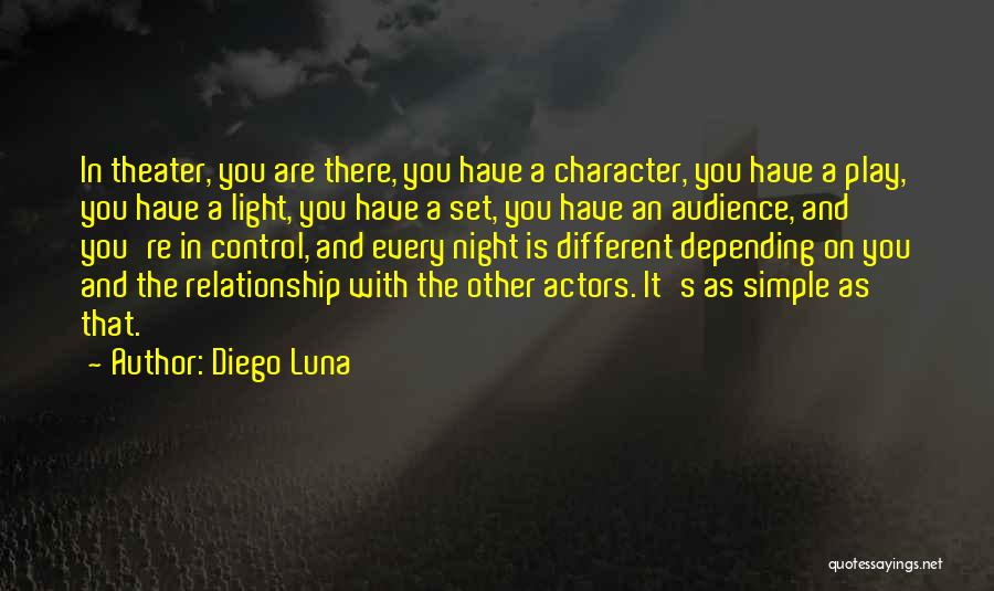 You're The Light Quotes By Diego Luna
