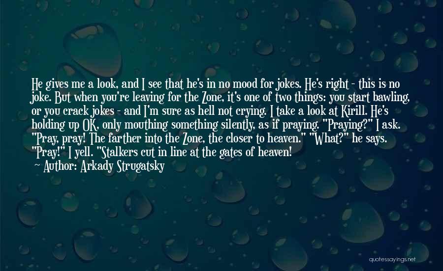 You're The Only One For Me Quotes By Arkady Strugatsky