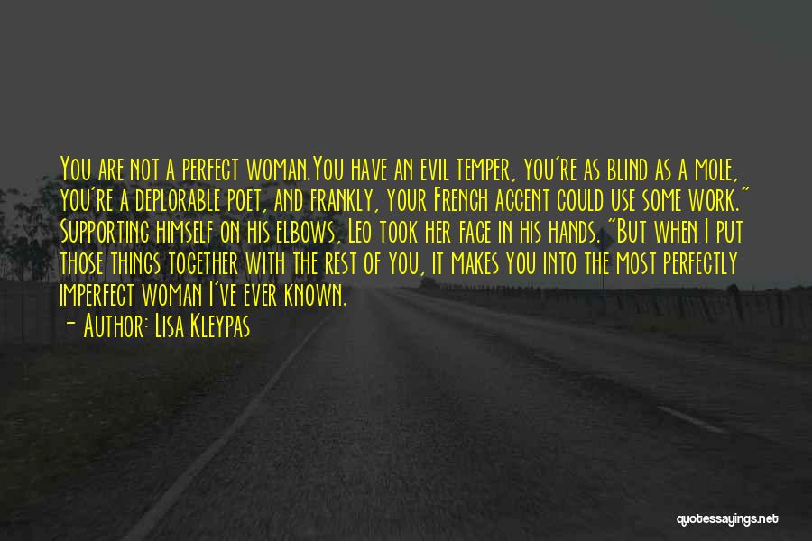 You're The Perfect Woman Quotes By Lisa Kleypas
