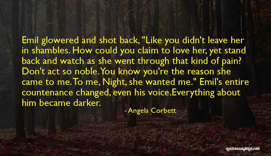 You're The Reason Love Quotes By Angela Corbett