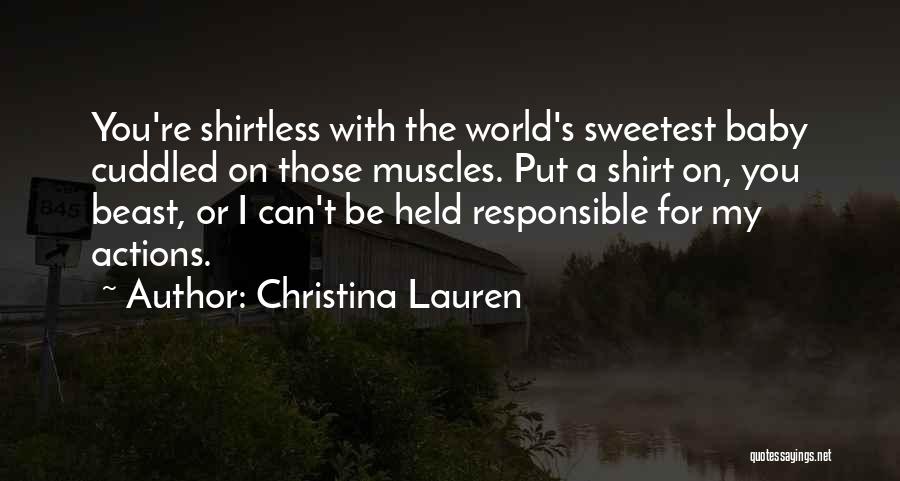 You're The Sweetest Quotes By Christina Lauren