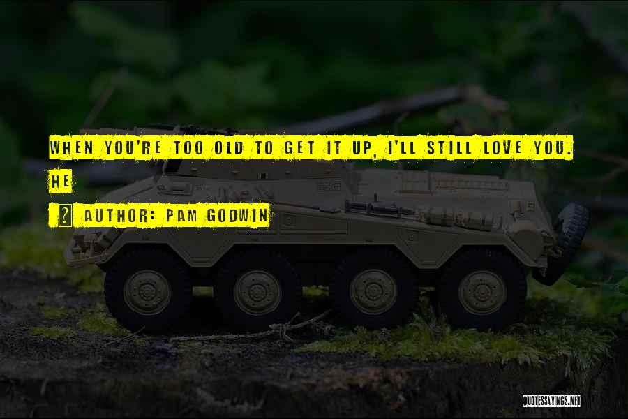 You're Too Old Quotes By Pam Godwin
