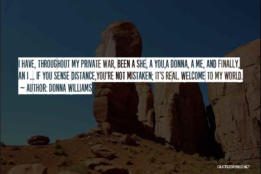 You're Welcome Quotes By Donna Williams
