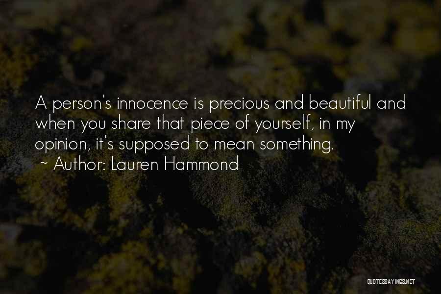 Yourself In Quotes By Lauren Hammond