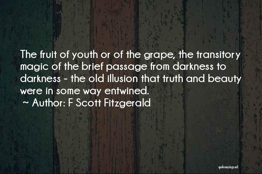 Youth And Beauty Quotes By F Scott Fitzgerald