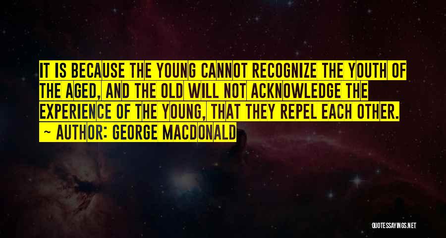 Youth And Experience Quotes By George MacDonald