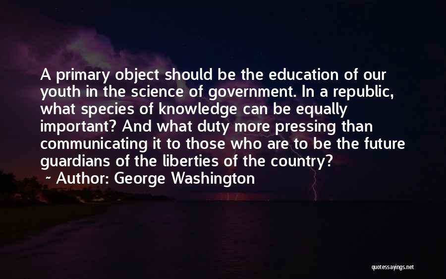 Youth And Government Quotes By George Washington